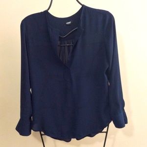 Premise Navy Blouse